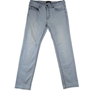 Ring of Fire Jeans Mens Size 33x30 Blue Denim Slim Fit Straight Casual Stretch